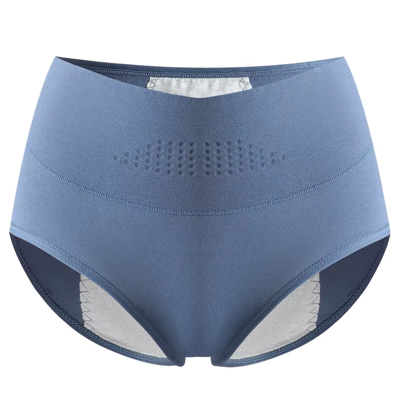 High Waist Menstrual Women'S Panties Widen Period Pants Leak Proof Physiological Underwear Cotton plus Size L-4XL Female Briefs