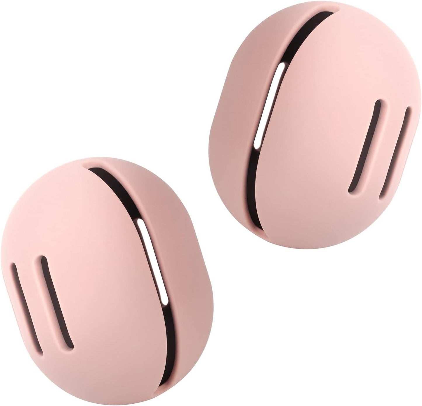 2 PCS Makeup Sponge Holder – Shatterproof Eco-Friendly Silicone Beauty Make up Blender Case for Travel - Pink